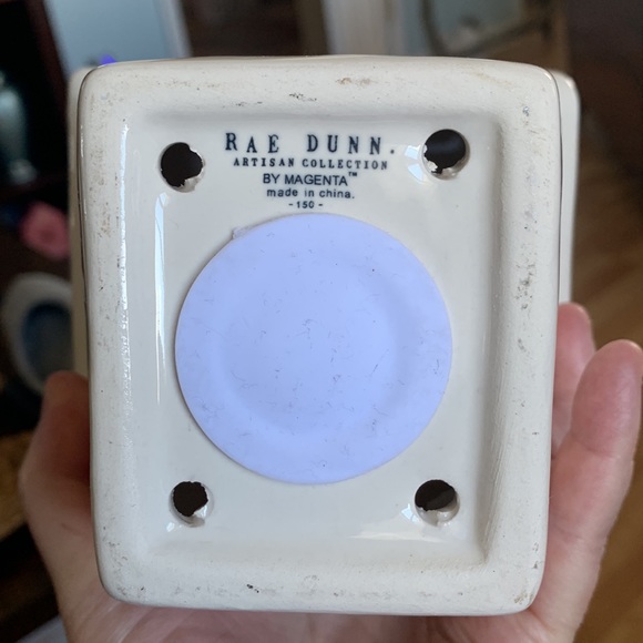 RAE DUNN birdhouse ’PERCH’ two-sided LL - Picture 8 of 8